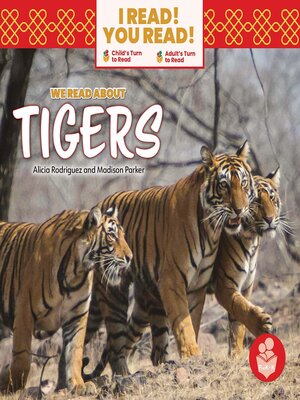 cover image of We Read about Tigers